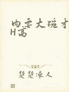 肉要大碗才好吃H高