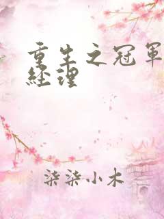 重生之冠军篮球经理