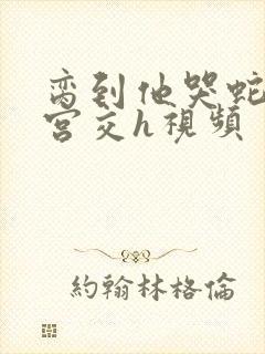 脔到他哭蛇双根宫交h视频