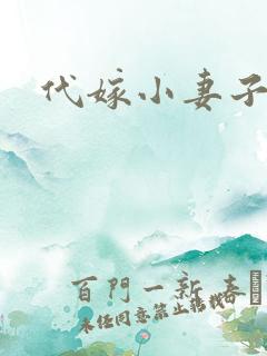 代嫁小妻子