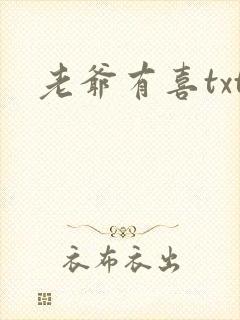 老爷有喜txt