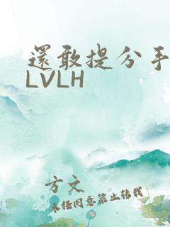 还敢提分手吗嗯LVLH