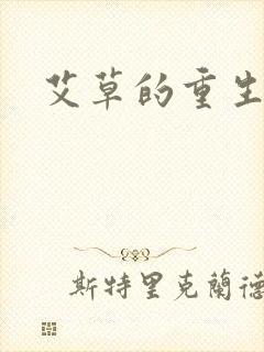 艾草的重生之路