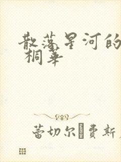 散落星河的记忆 桐华