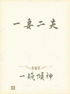 一妻二夫