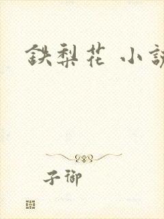 铁梨花 小说