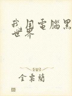 我用电脑黑了全世界