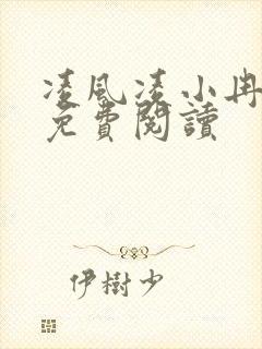 凌风凌小冉全文免费阅读