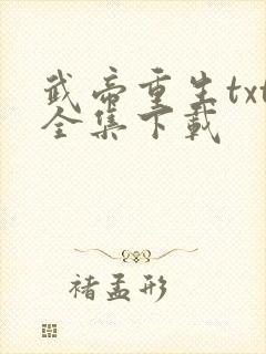 武帝重生txt全集下载