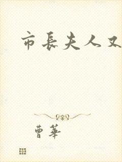 市长夫人又跑了