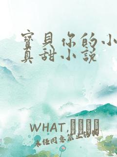 宝贝你的小花园真甜小说