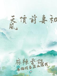 天价前妻初夏有风