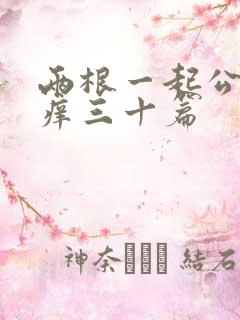 两根一起公憩止痒三十篇