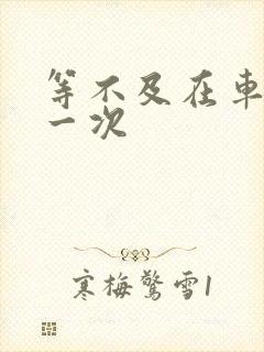 等不及在车里做一次