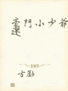 豪门小少爷是财迷