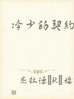 冷少的契约囚奴