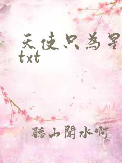 天使只为星夜哭txt