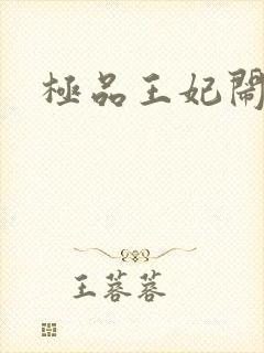 极品王妃闹王府