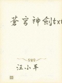 苍穹神剑txt