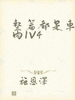 整篇都是车的多肉1V4