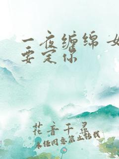 一夜缠绵 女人要定你