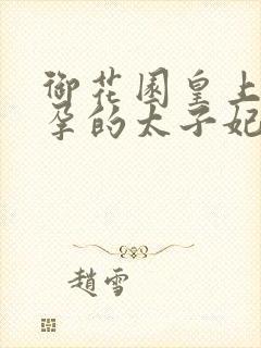 御花园皇上c有孕的太子妃