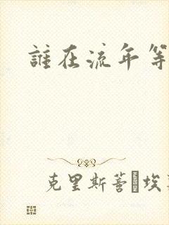 谁在流年等相遇