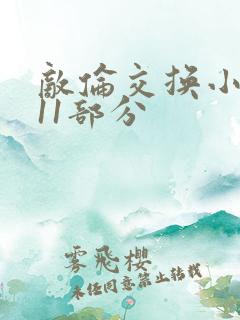 敌伦交换小说第11部分