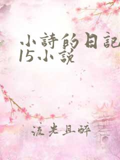小诗的日记1一15小说