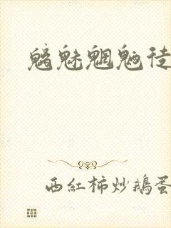 魑魅魍魉徒为尔