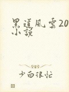 黑道风云20年小说