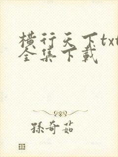 横行天下txt全集下载