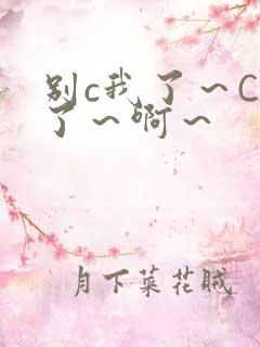 别c我了～C烂了～啊～