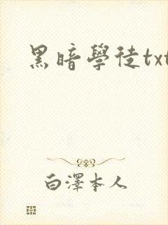 黑暗学徒txt