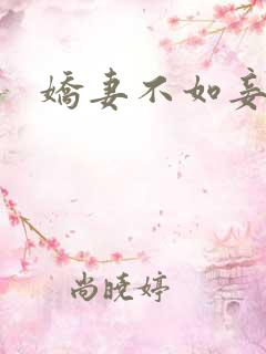娇妻不如妾
