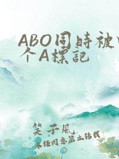 ABO同时被四个A标记
