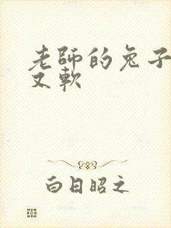 老师的兔子又大又软