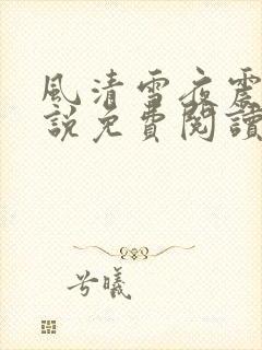 风清雪夜震风小说免费阅读