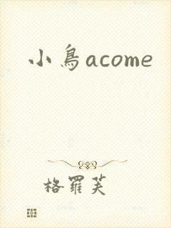 小鸟acome