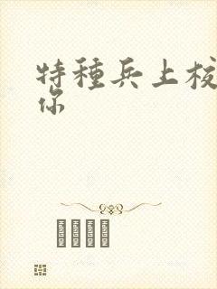 特种兵上校赖上你