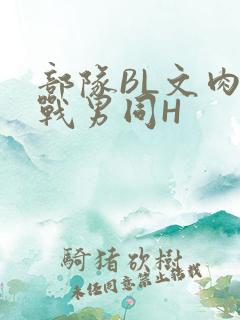 部队BL文肉野战男同H