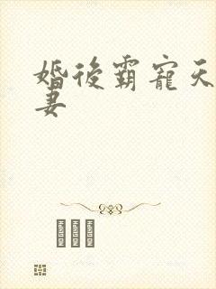 婚后霸宠天价小妻