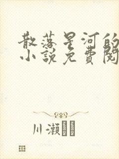 散落星河的记忆小说免费阅读全文