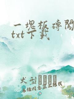 一块板砖闯仙界txt下载