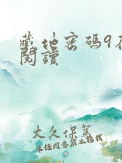 藏地密码9在线阅读