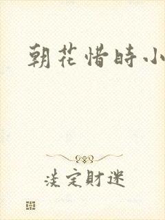 朝花惜时小说