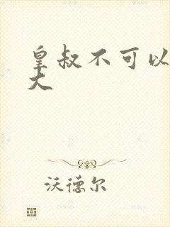 皇叔不可以 太大