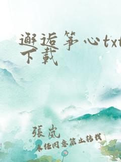邂逅筝心txt下载