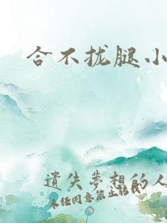 合不拢腿小说