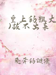 皇上的粗大(h)拔不出来